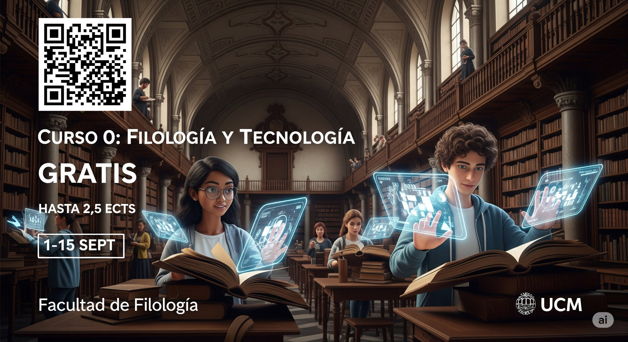 ¡Curso 0 de Filología para nuevos estudiantes de grado recién admitidos!